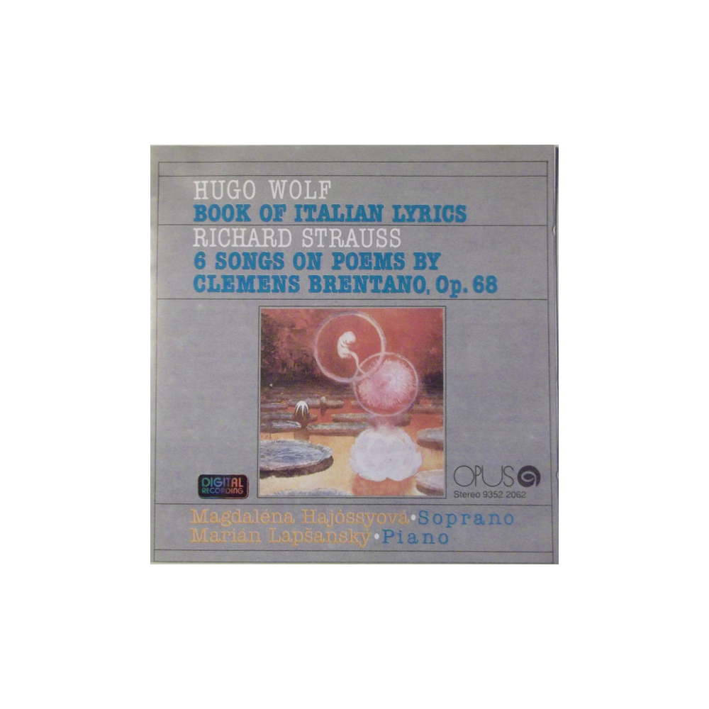 WOLF - Hajossyova - Auch kleine Dinge, pour voix et piano..